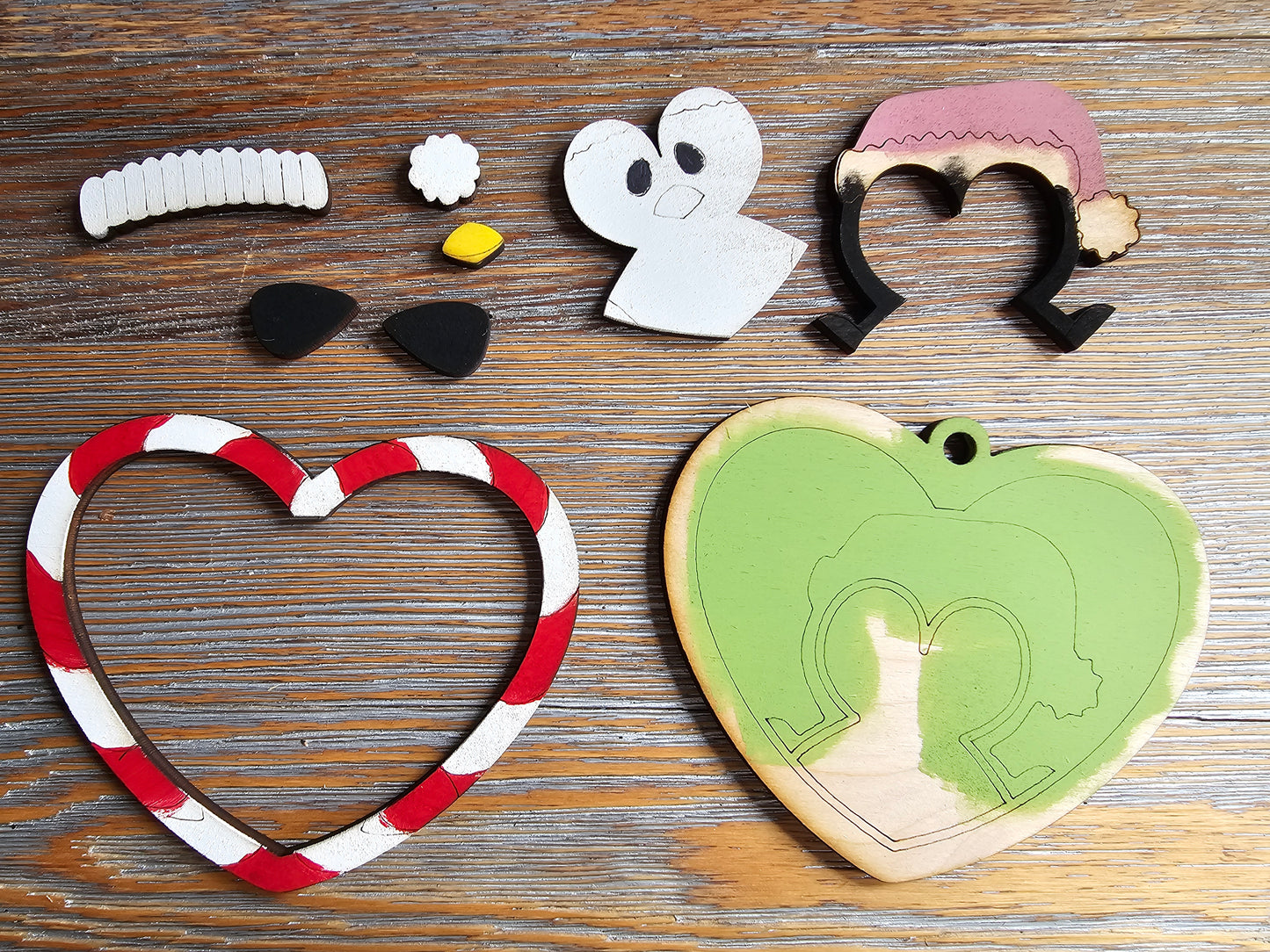 DIY Ornament Kit - Penguin Heart Ornament