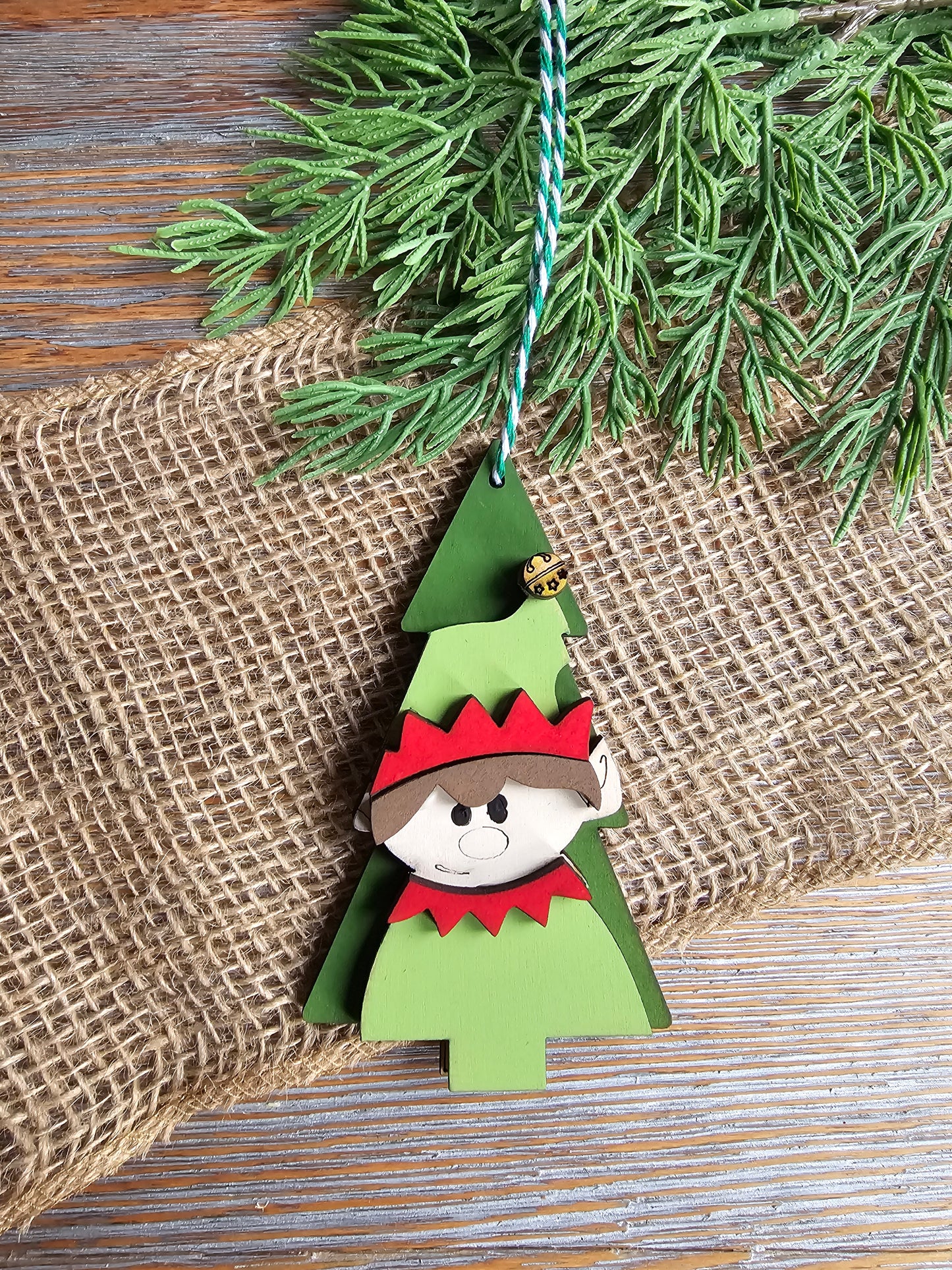 DIY Ornament Kit - Elf Christmas Tree Ornament