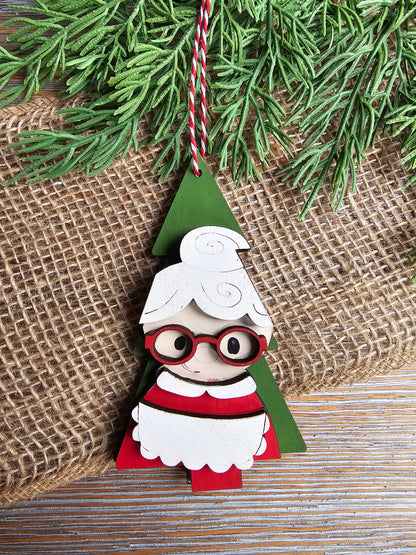 DIY Ornament Kit - Mrs. Claus Christmas Tree Ornament