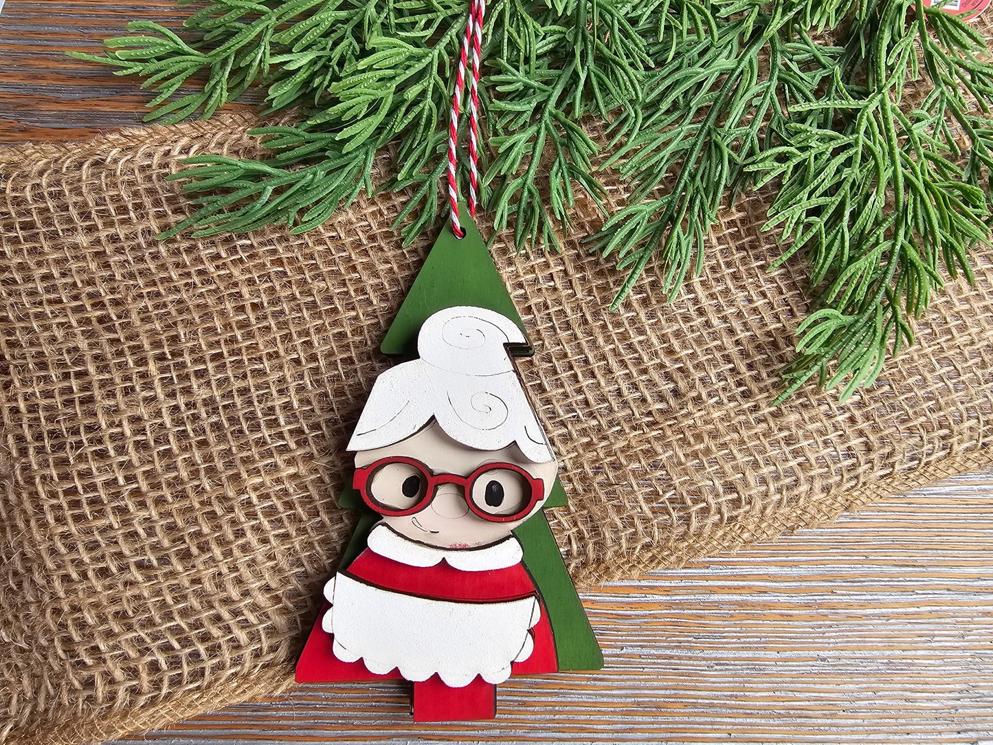 DIY Ornament Kit - Mrs. Claus Christmas Tree Ornament