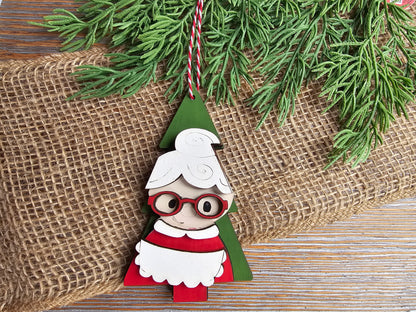 DIY Ornament Kit - Mrs. Claus Christmas Tree Ornament