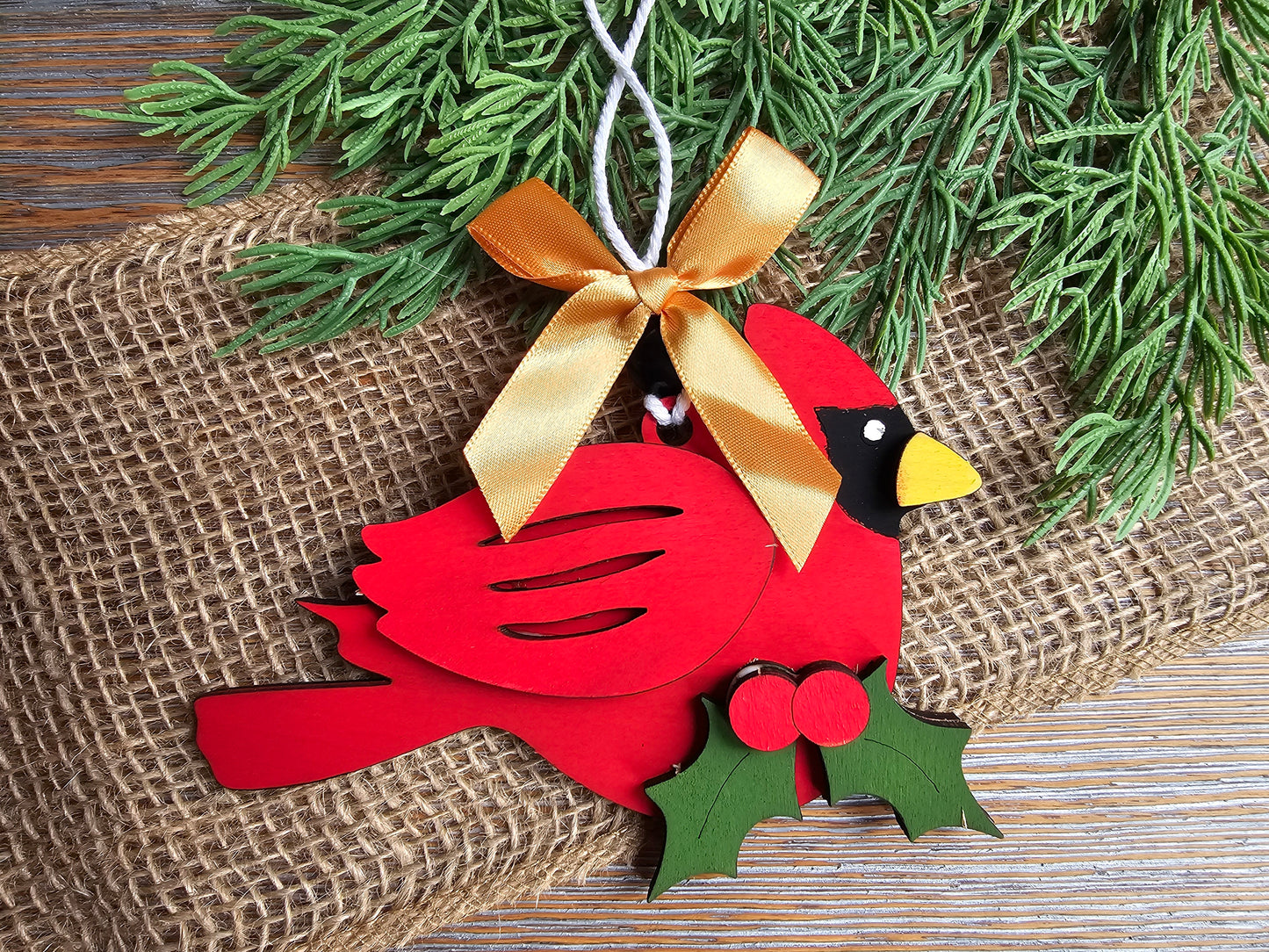 DIY Ornament Kit - Cardinal Ornament
