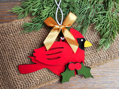 DIY Ornament Kit - Cardinal Ornament