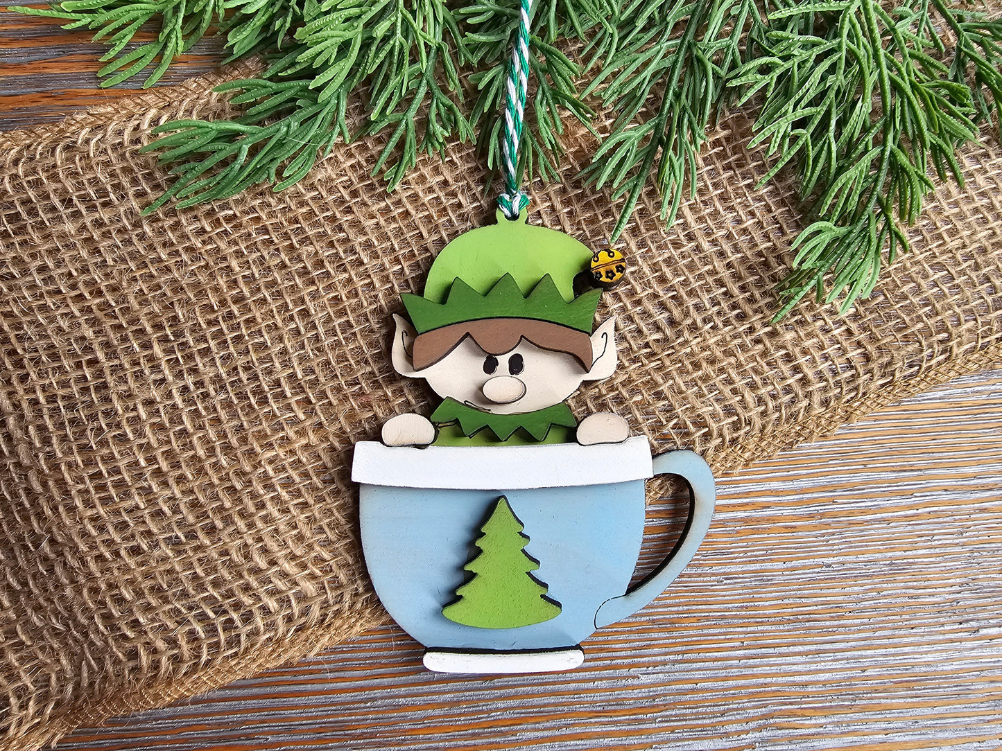 DIY Ornament Kit - Elf Mug Ornament