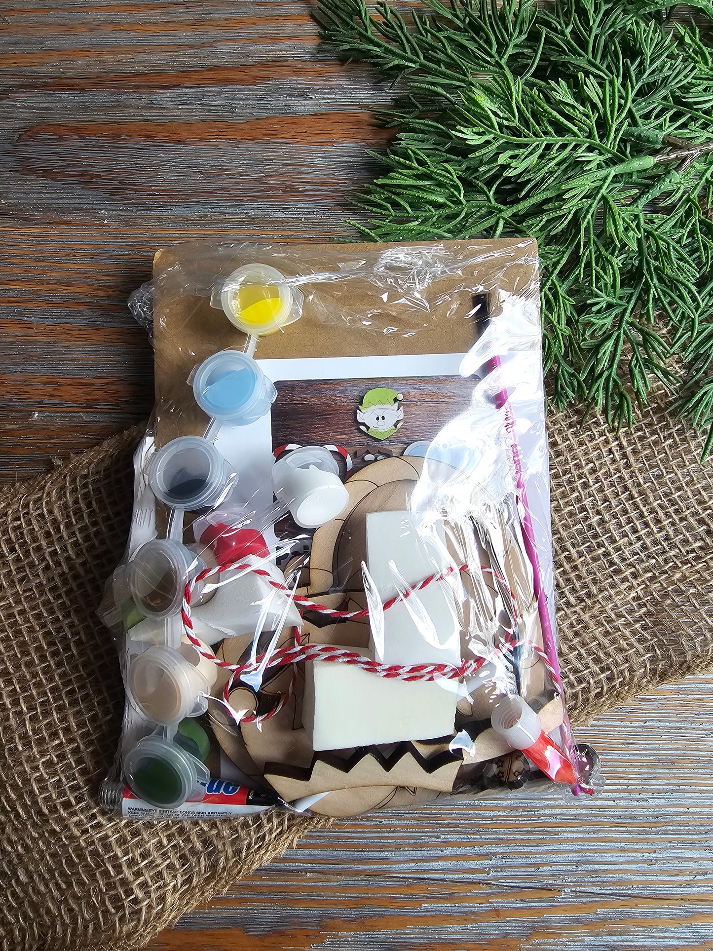 DIY Ornament Kit - Elf Heart Ornament