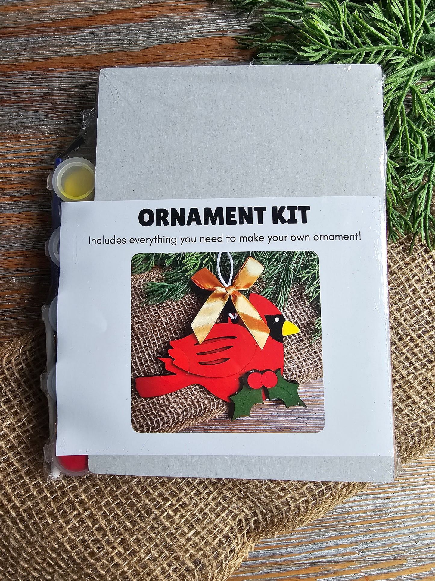 DIY Ornament Kit - Cardinal Ornament