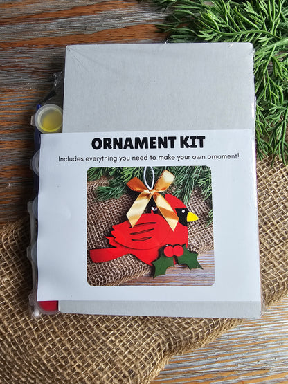 DIY Ornament Kit - Cardinal Ornament