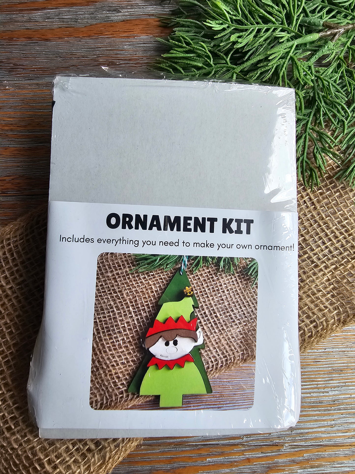 DIY Ornament Kit - Elf Christmas Tree Ornament