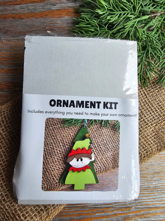 DIY Ornament Kit - Elf Christmas Tree Ornament