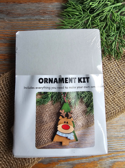 DIY Ornament Kit - Reindeer Christmas Tree Ornament