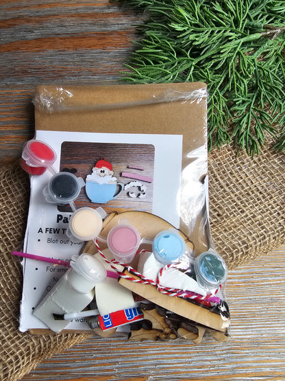 DIY Ornament Kit - Santa Mug Ornament