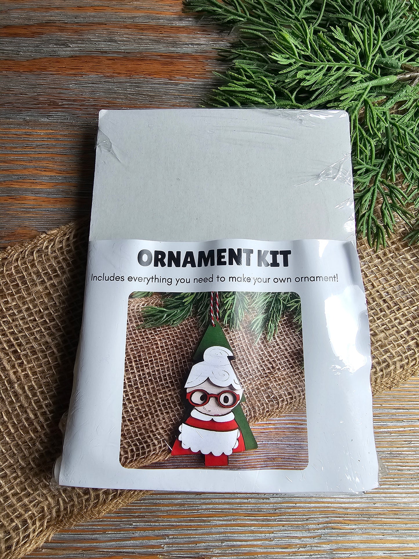 DIY Ornament Kit - Mrs. Claus Christmas Tree Ornament