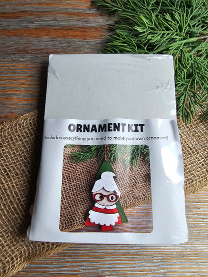 DIY Ornament Kit - Mrs. Claus Christmas Tree Ornament