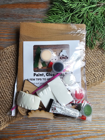 DIY Ornament Kit - Mrs. Claus Christmas Tree Ornament