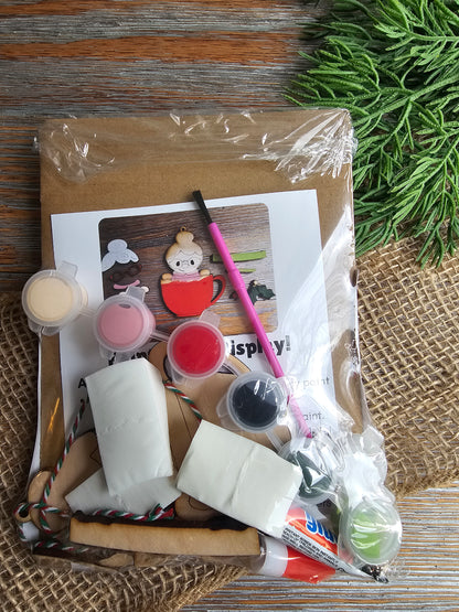 DIY Ornament Kit - Mrs. Claus Mug Ornament