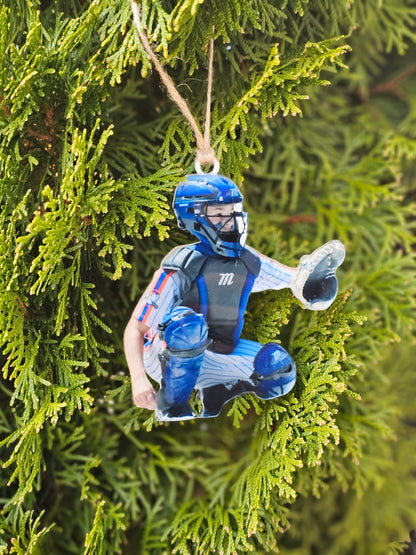 Custom Photo Ornament - Hit Dogs Fundraiser