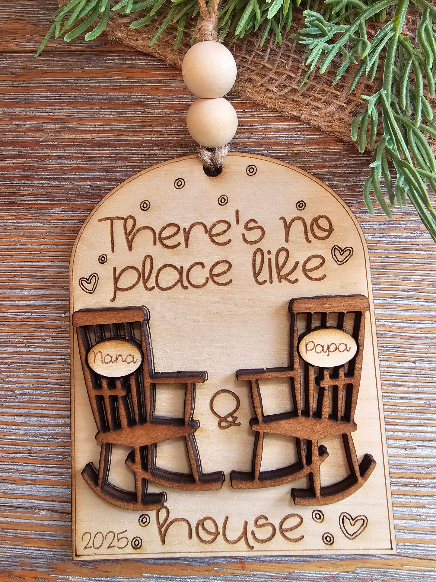 There's No Place Like [Name]'s House Ornament