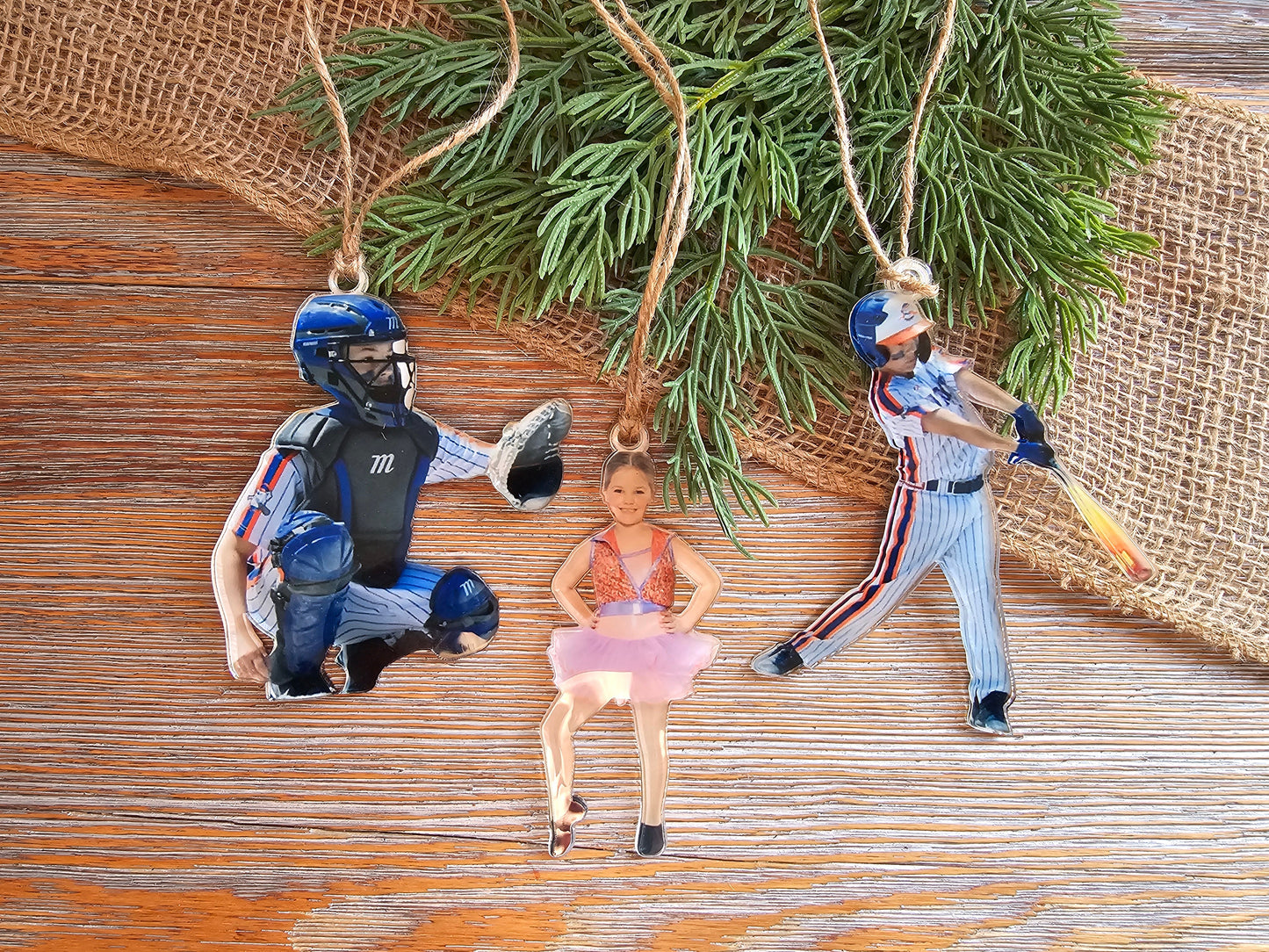 Custom Photo Ornament - Hit Dogs Fundraiser