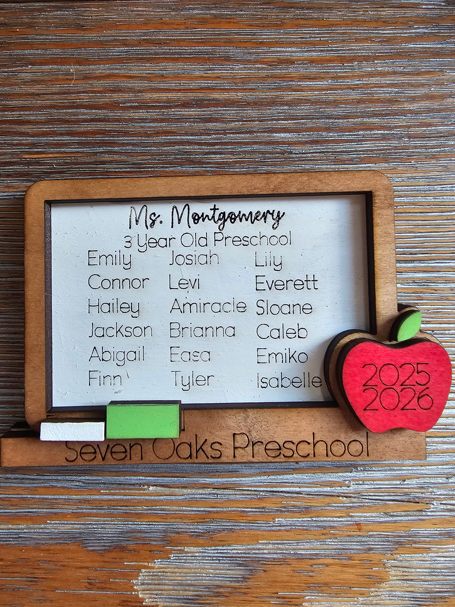 Personalized Classroom Teacher Gift – Ornament or Magnet