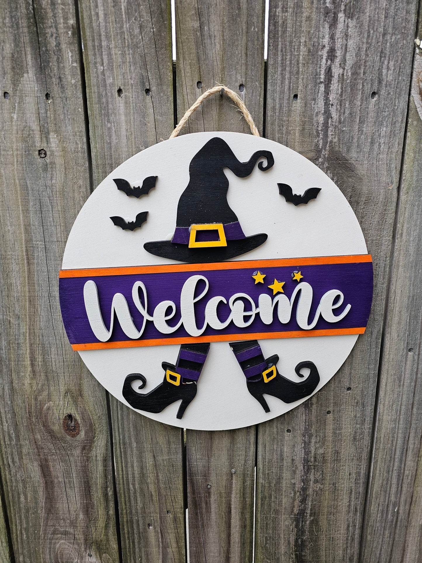 Welcome Witch Door Sign