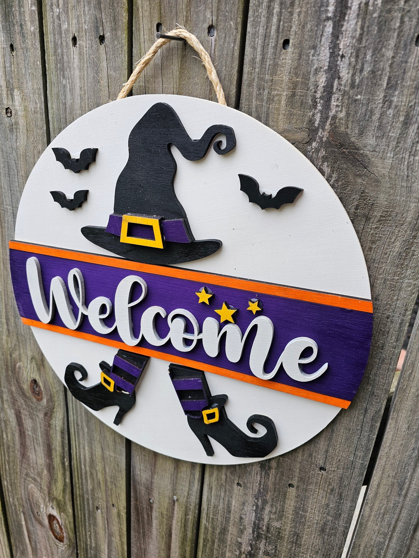 Welcome Witch Door Sign