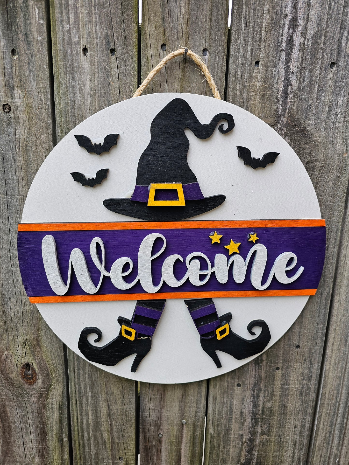 Welcome Witch Door Sign