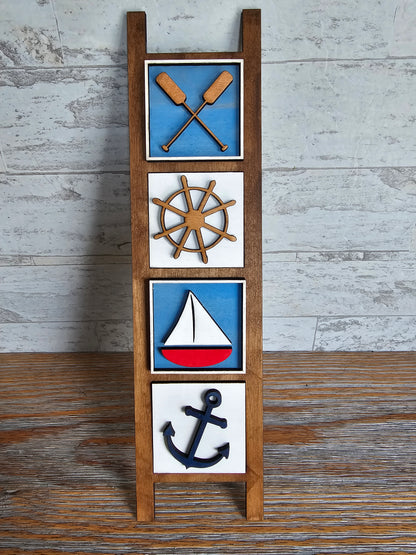 Lake Life Interchangeable Tile Set - Set of 4