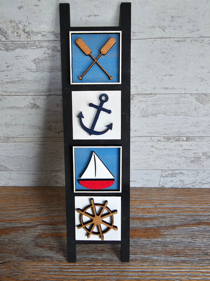 Lake Life Interchangeable Tile Set - Set of 4
