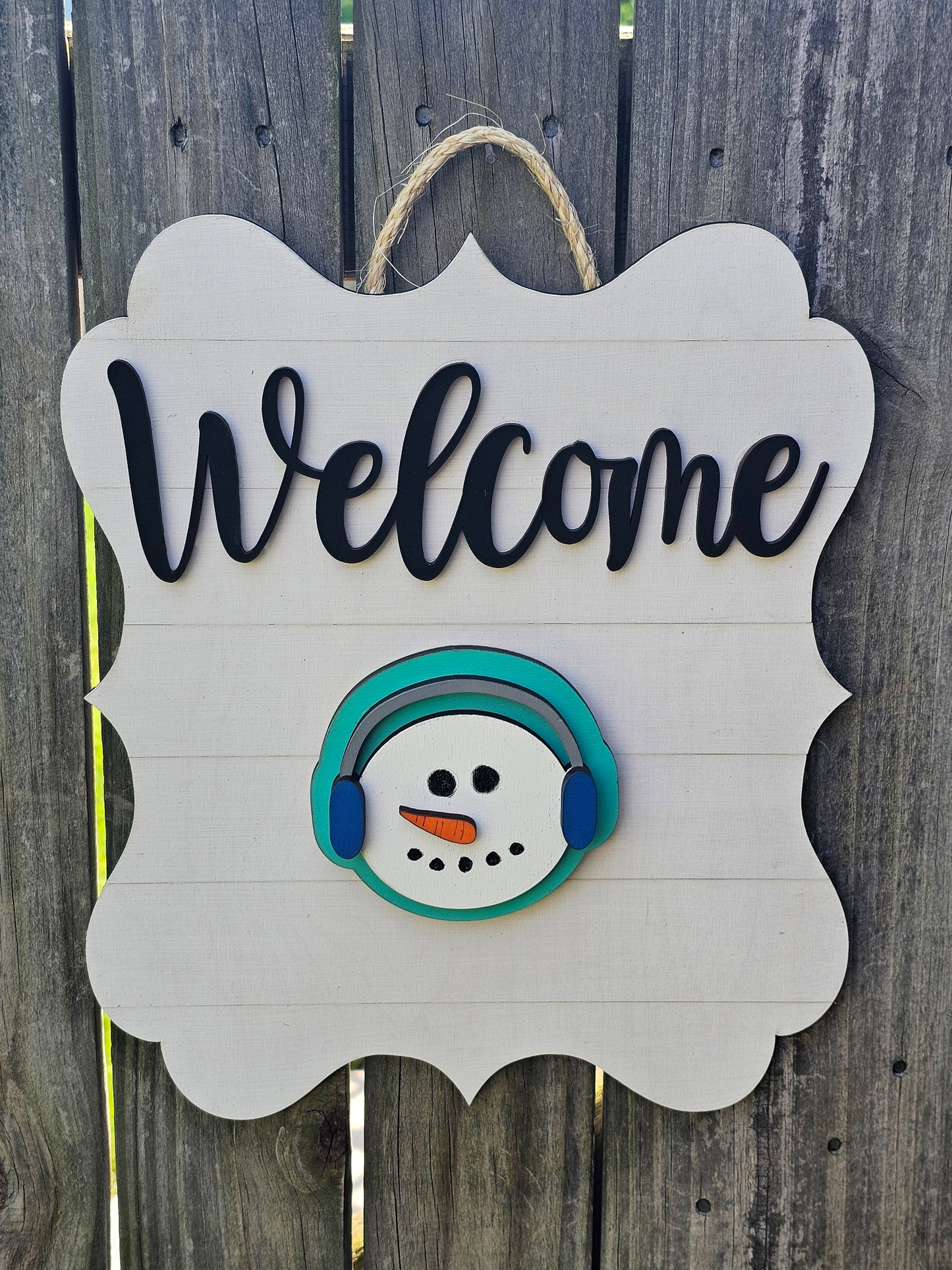 Welcome Interchangeable Door Sign