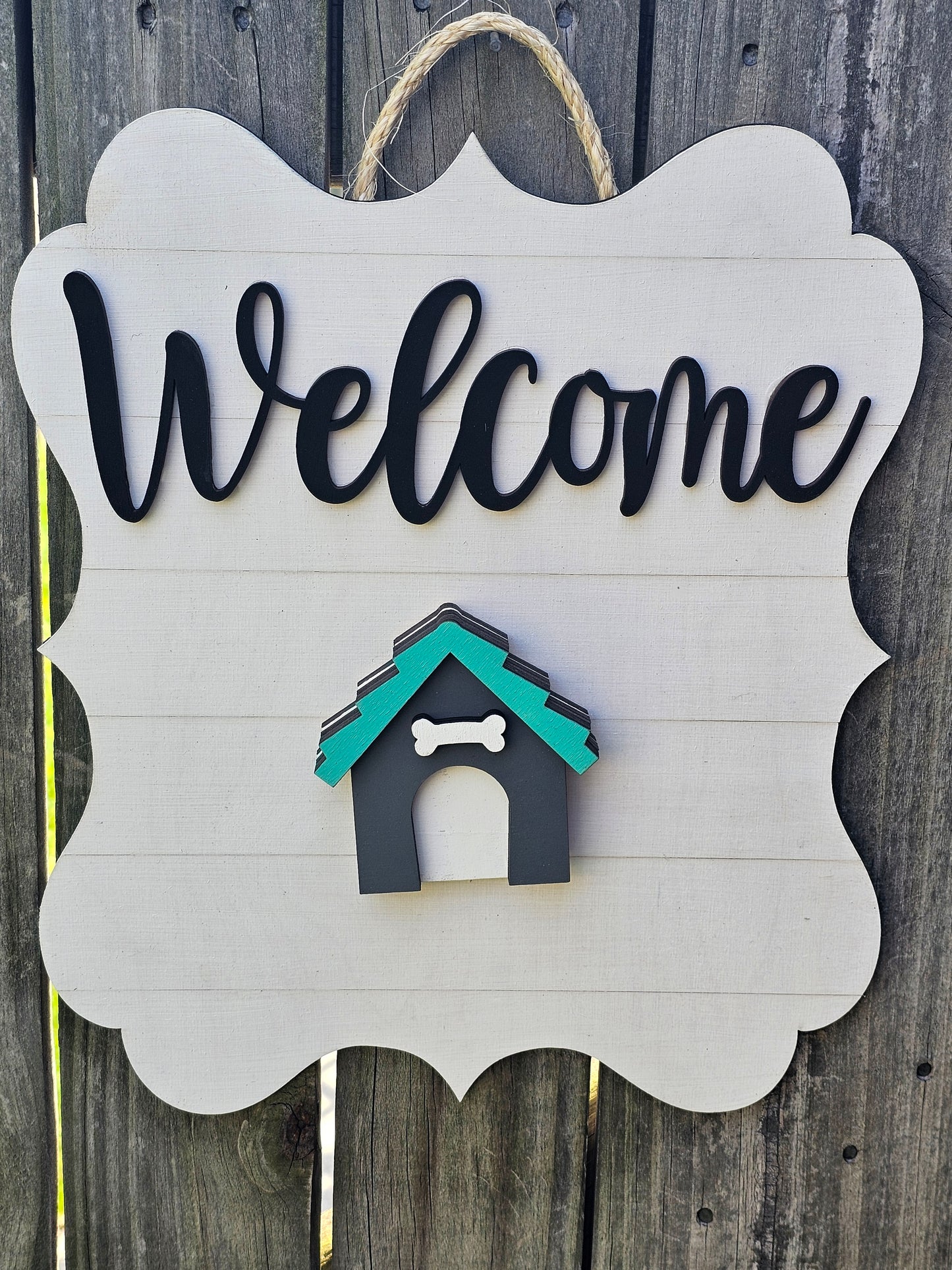 Welcome Interchangeable Door Sign