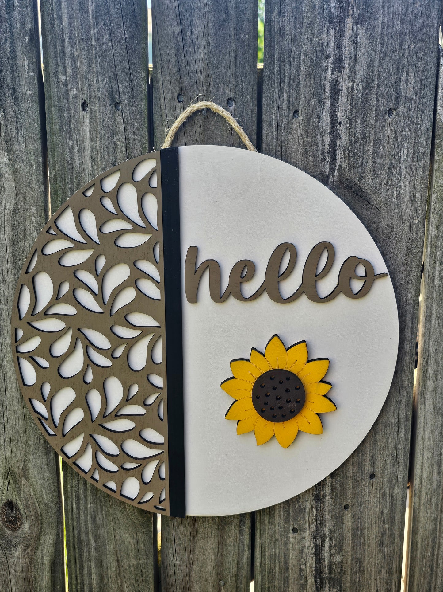 Hello Interchangeable Door Sign
