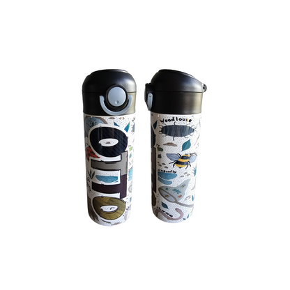 BUGS Flip Top Water Bottle - Personalized