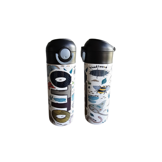 BUGS Flip Top Water Bottle - Personalized