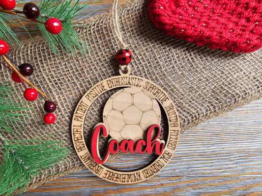 Soccer Coach Ornament