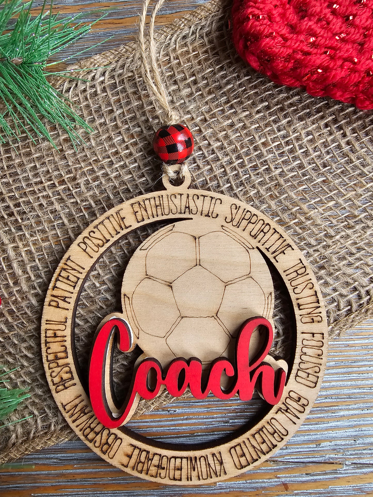 Soccer Coach Ornament