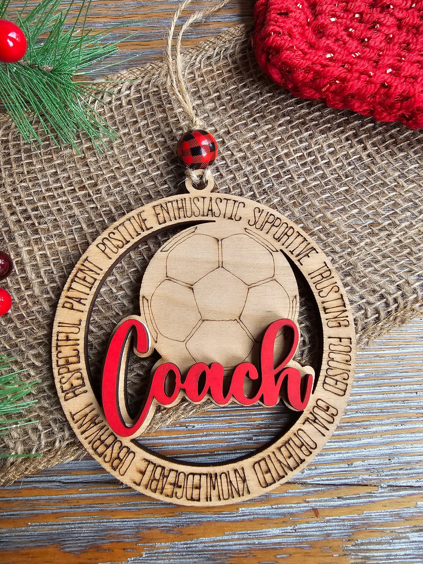 Soccer Coach Ornament