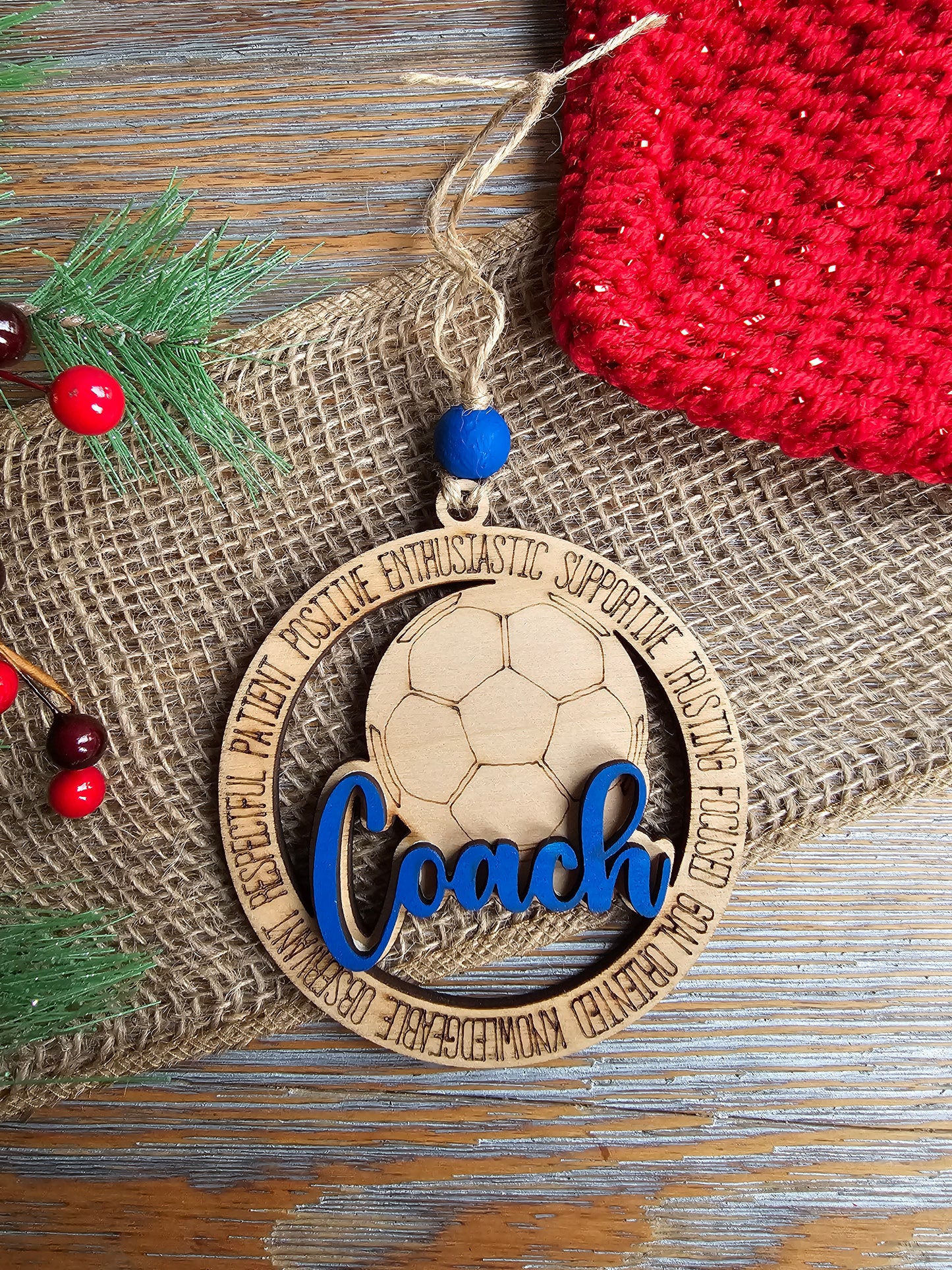 Soccer Coach Ornament