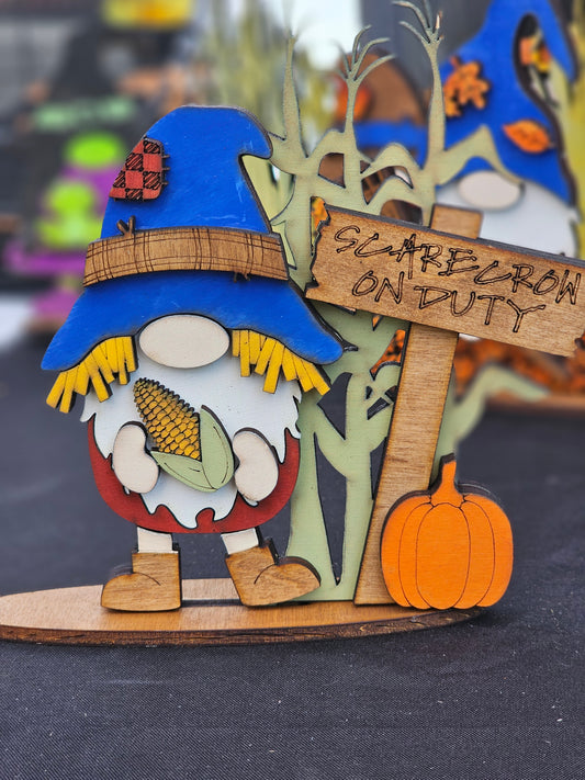 Scarecrow Fall Gnome