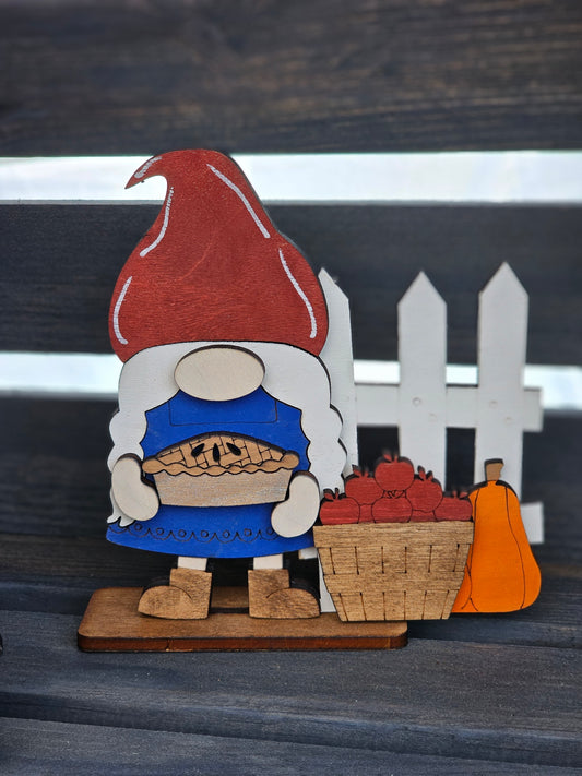 Apple Pie Fall Gnome