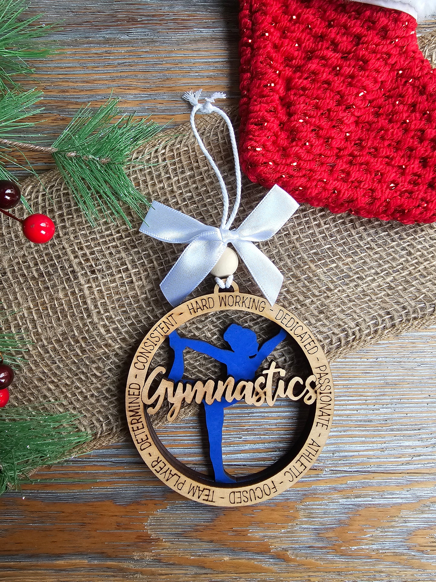 Gymnastics Ornament