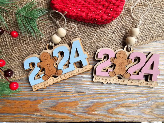 Baby's First Christmas 2024 Ornament
