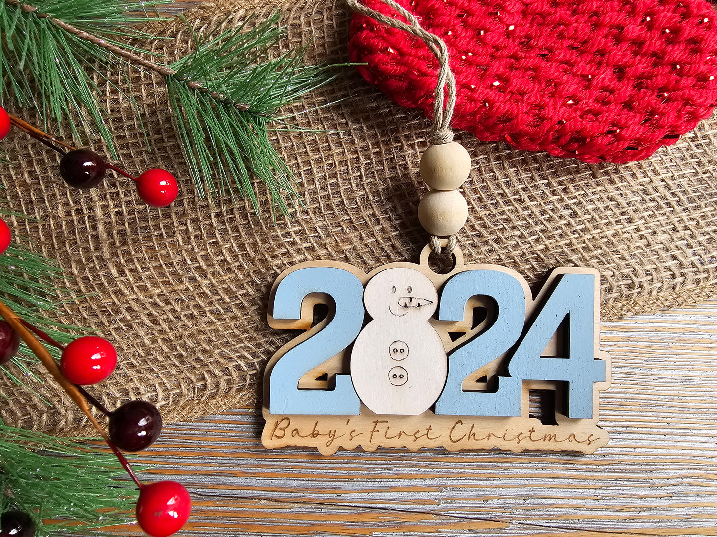 Baby's First Christmas 2024 Ornament