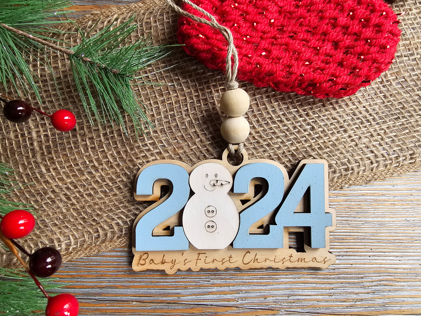 Baby's First Christmas 2024 Ornament