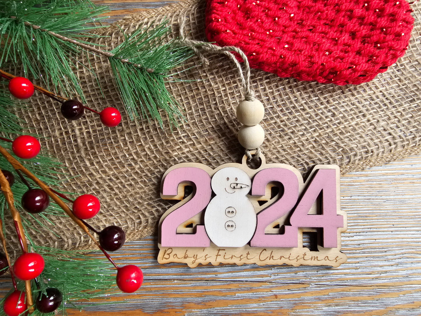 Baby's First Christmas 2024 Ornament