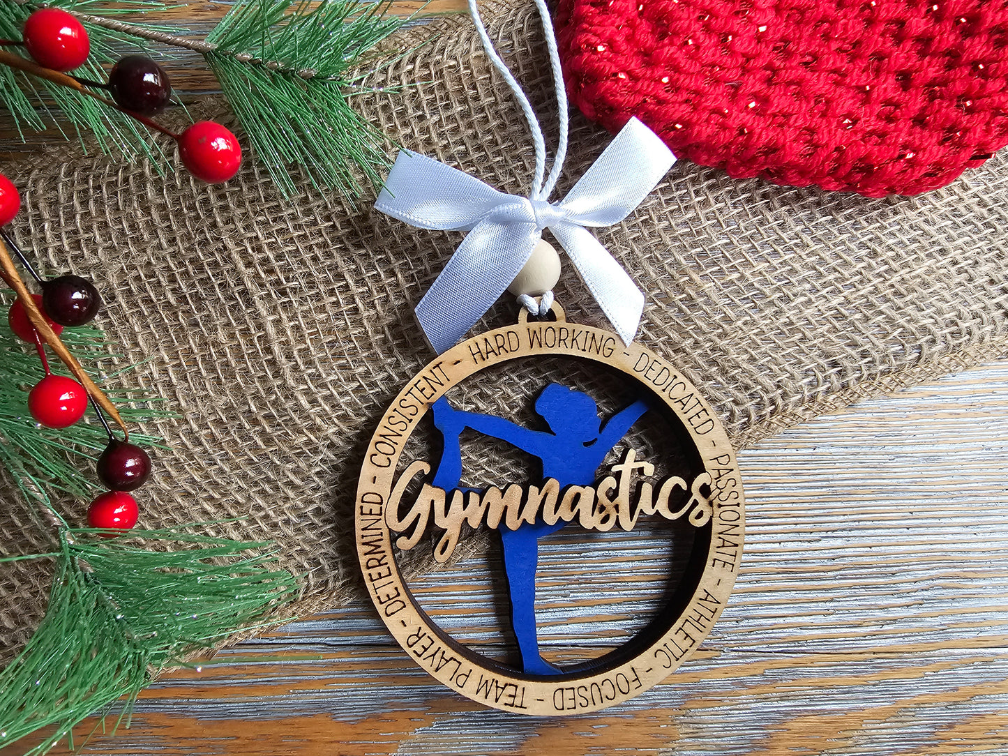 Gymnastics Ornament