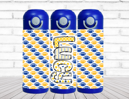Choose Your Colors Football Personalized Water Bottle (Copy)