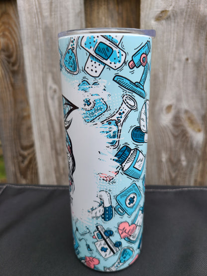 Phlebotomist Life Skinny Tumbler