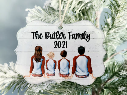 Custom Family Christmas Ornaments