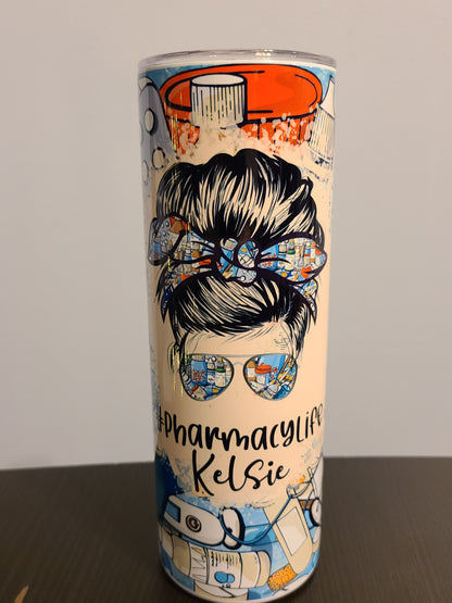 Pharmacy Life Skinny Tumbler