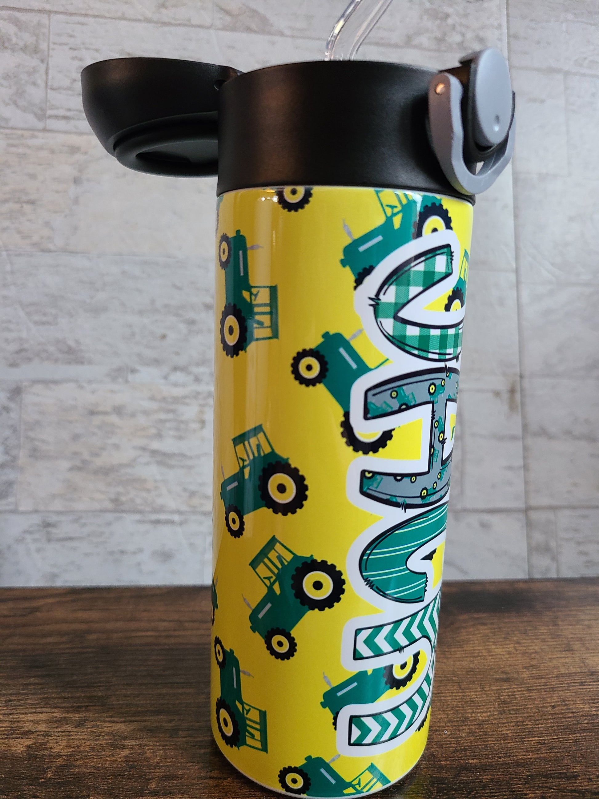 Fun Tractor Thermos Bottle